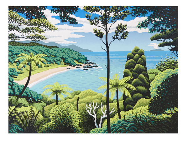 Kakariki Cove (Framed)